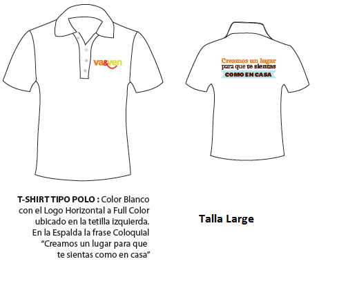 POLOS DESPACHADOR L blancos