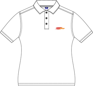 SUETER BLANCO QUICK SHOP-S CABALLERO