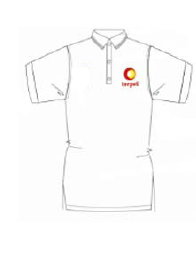 CAMISA BLCA NVA IMAGEN DAMA-XL tela oxford, con logo terpel imagen bordada en tetilla izq.