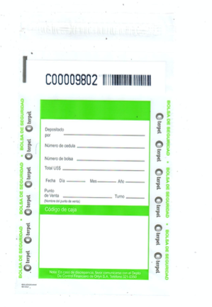 Bolsas Plásticas Verdes